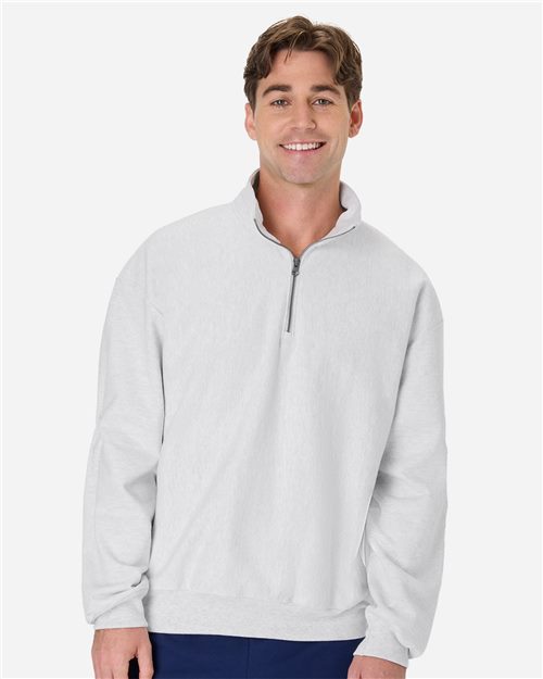 Men's Beefy® Sweats Premium Heavyweight Quarter-Zip Sweatshirt - styleImage