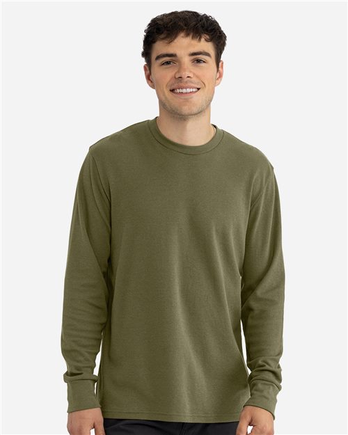 Unisex Ideal Thermal Long Sleeve T-Shirt - styleImage