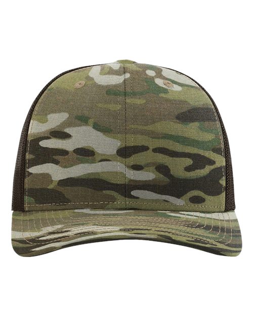 Printed Tactical Trucker Cap - styleImage