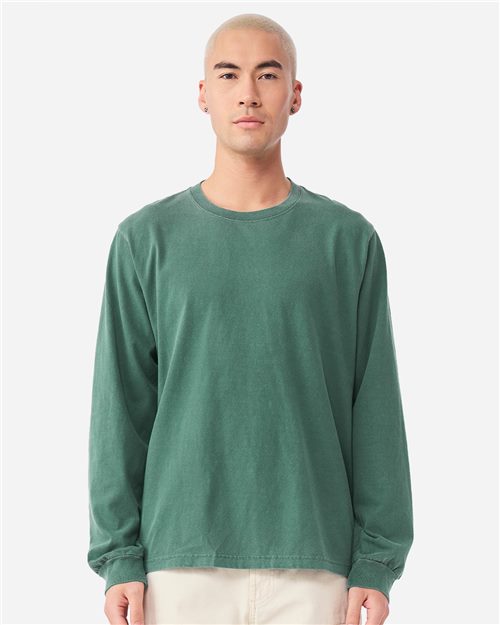 Unisex Heavyweight Garment-Dyed Long Sleeve Tee - styleImage