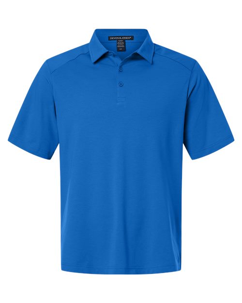 Men's Seaton Pebble Textured Polo - styleImage
