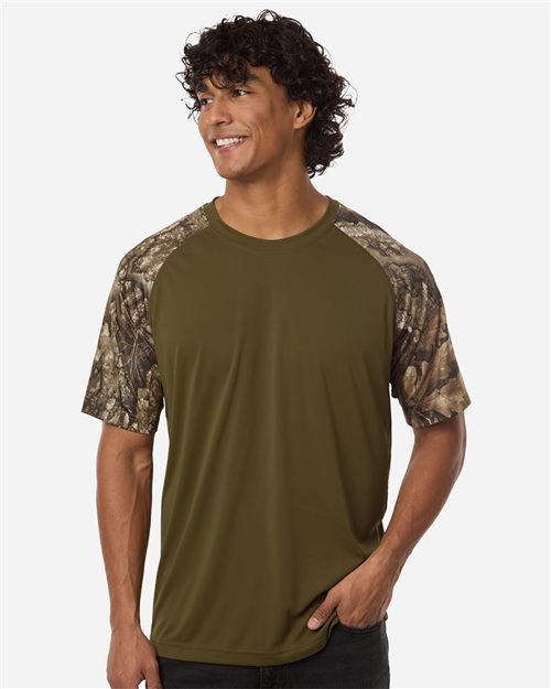 Unisex Realtree® Performance Colorblock T-Shirt - styleImage