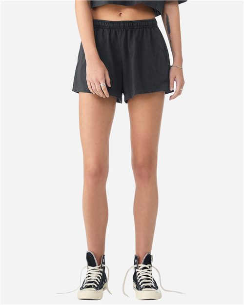 Women's Garment-Dyed Shorts - styleImage