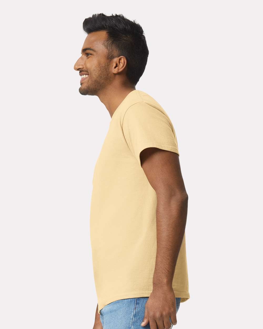 Ultra Cotton® T-Shirt - OnModelSide - B00760283 - Vegas Gold