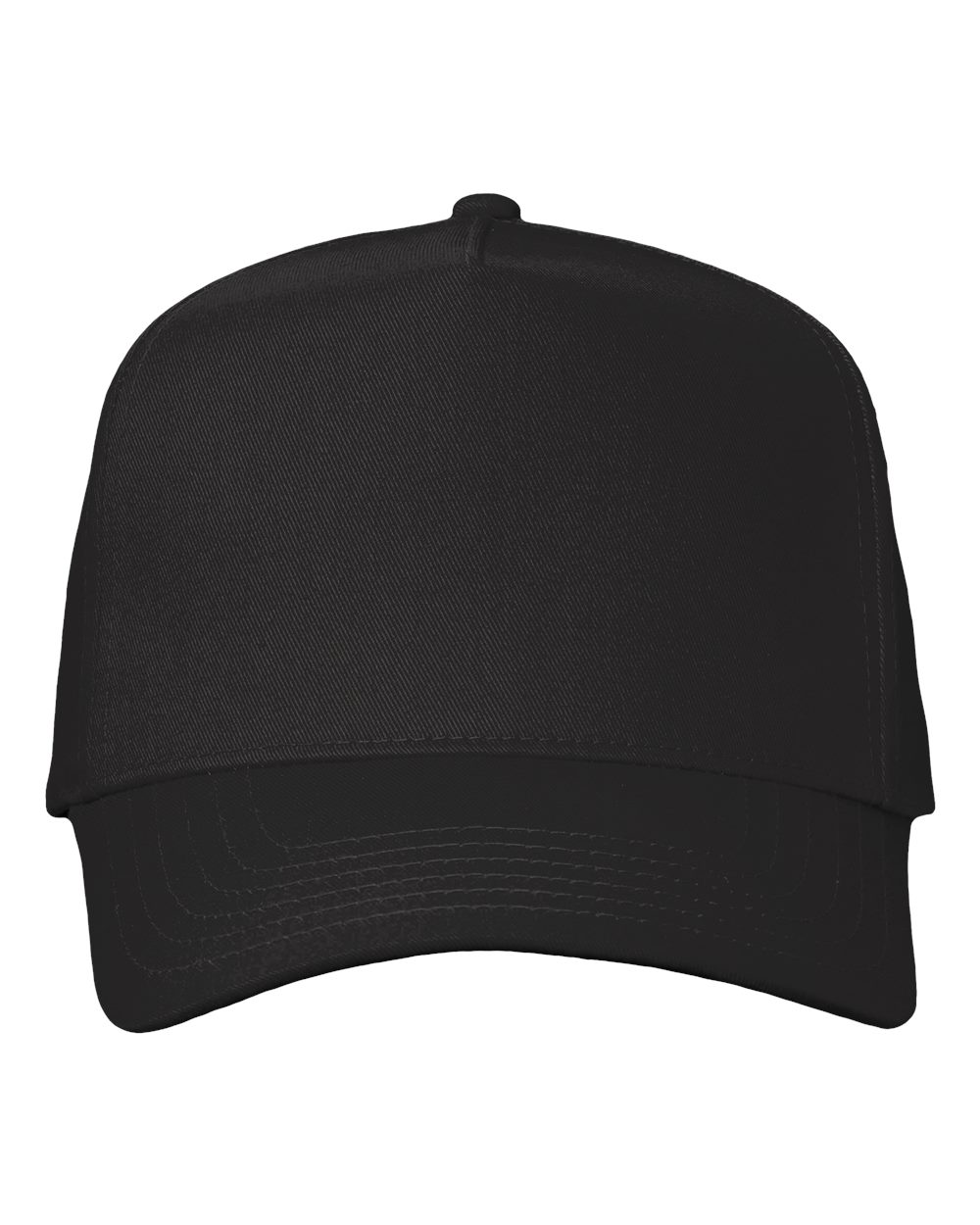 Five-Panel Twill Cap - Front - B27795500 - Black