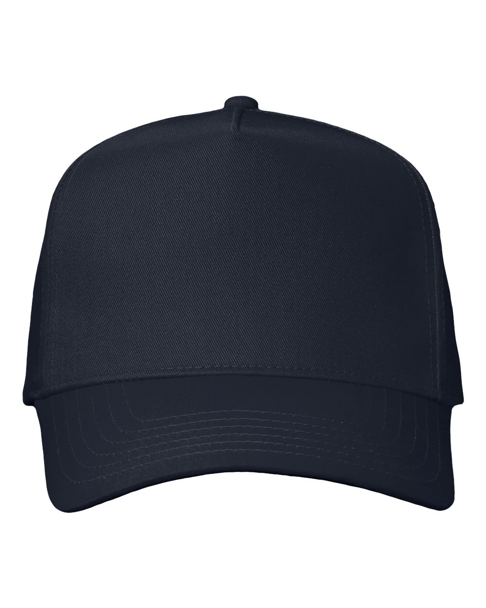 Five-Panel Twill Cap - Front - B27795650 - Navy