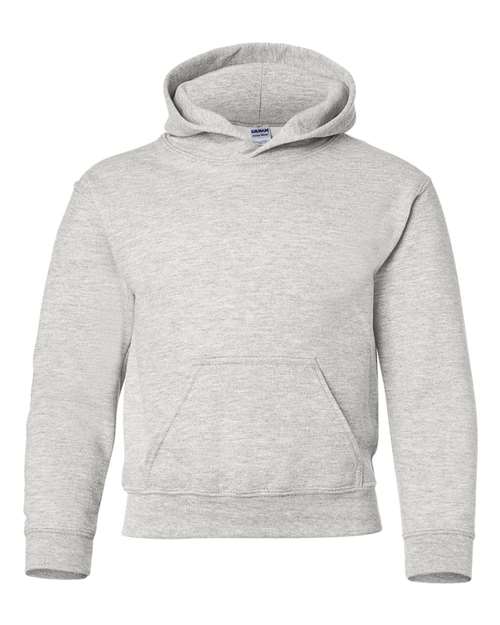 Youth Heavy Blend™ Hooded Sweatshirt - Front - B32060022 - Ash