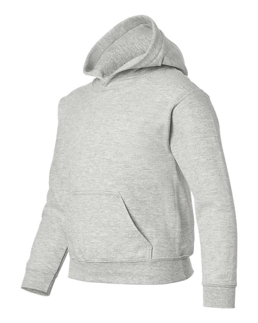 Heavy Blend™ Youth Hooded Sweatshirt - Side - B32060022 - Ash