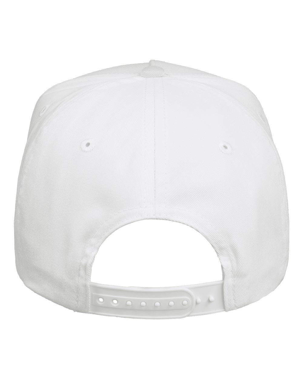 Five-Panel Twill Cap - Back - B27795000 - White