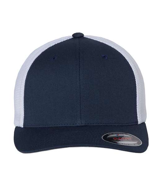 Trucker Cap - Front - B85895011 - Navy/ White