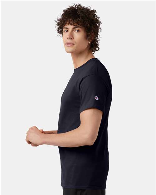 Unisex Classic T-Shirt - OnModelSide - B00784659 - Navy