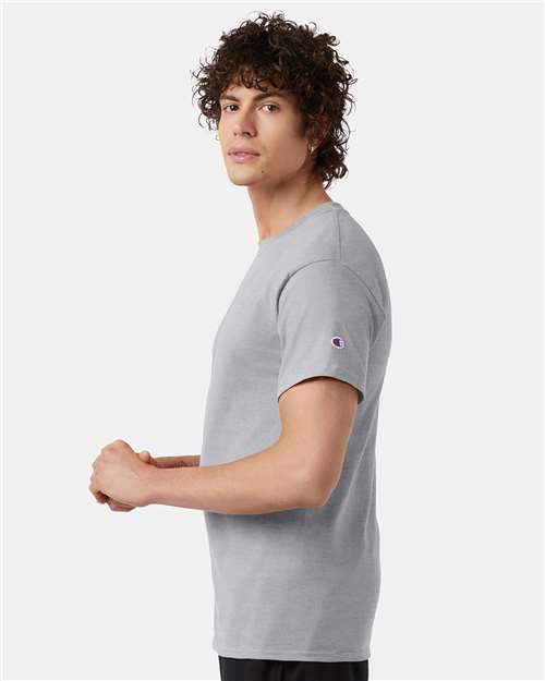 Unisex Classic T-Shirt - OnModelSide - B00784589 - Light Steel