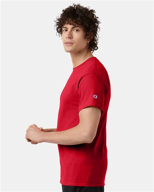 Unisex Classic T-Shirt - OnModelSide - B00784709 - Red