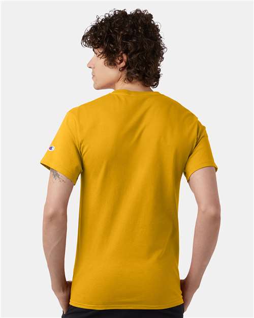 Unisex Classic T-Shirt - OnModelBack - B00784129 - Gold