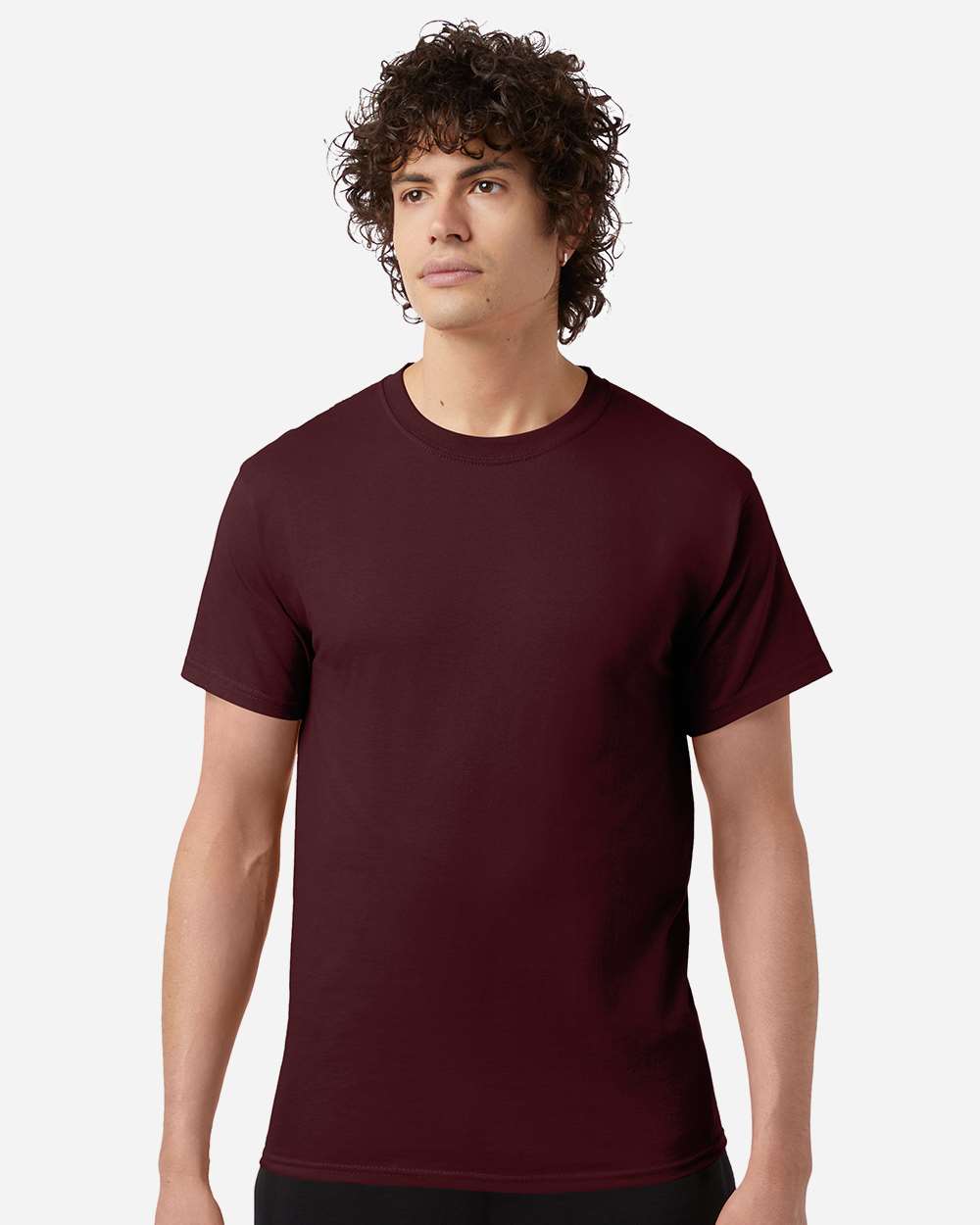 T-Shirt - OnModelFront - B00784533 - Maroon
