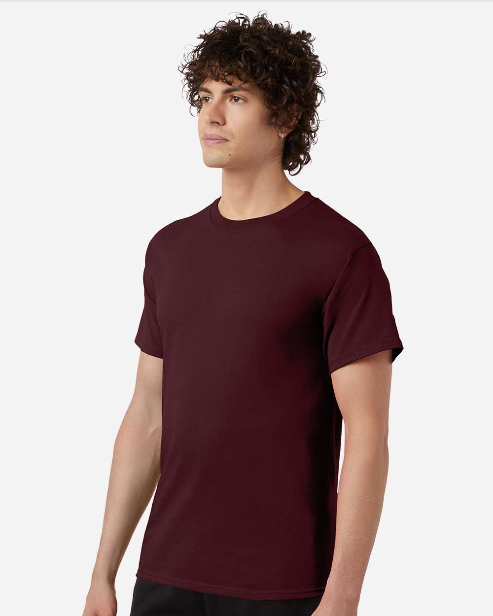 T-Shirt - OnModelSide - B00784533 - Maroon