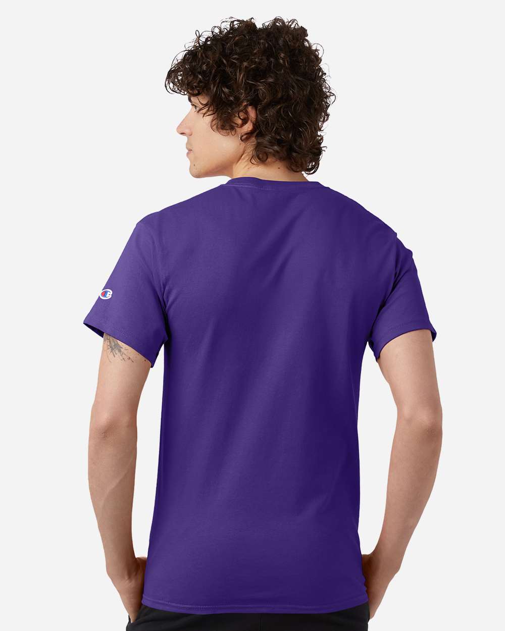 T-Shirt - OnModelBack - B00784673 - Purple