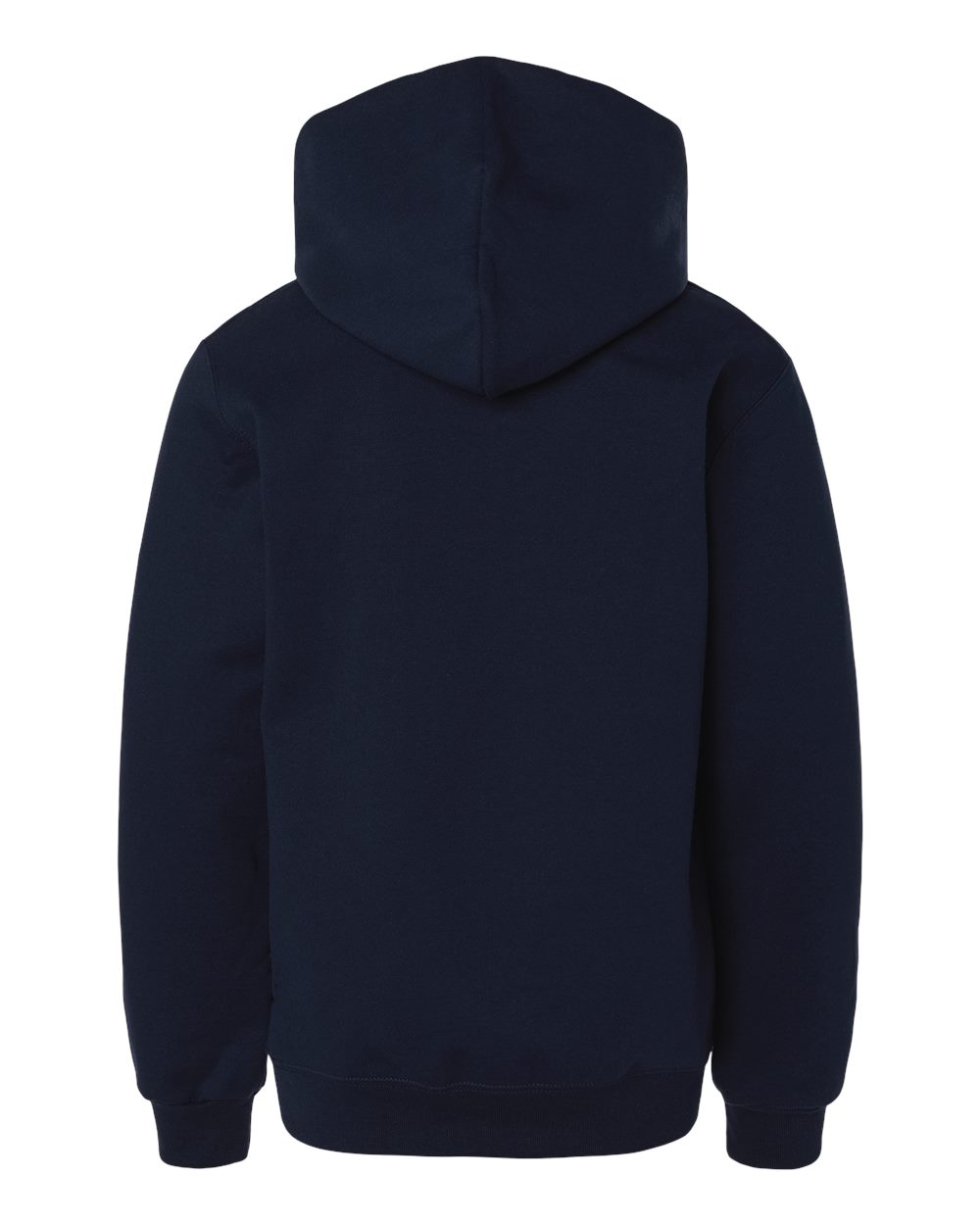 Powerblend® Youth Hooded Sweatshirt - Back - B32084653 - Navy