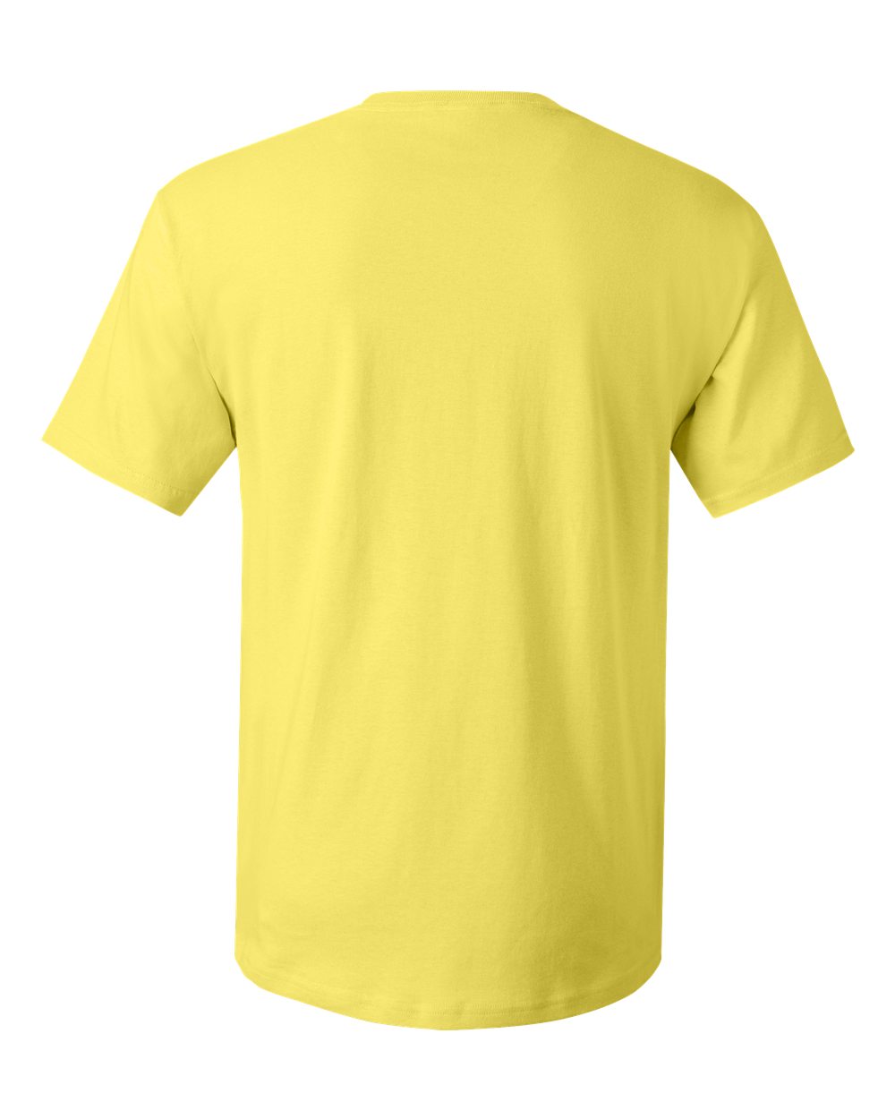 Essential-T T-Shirt - Back - B00000413 - Yellow
