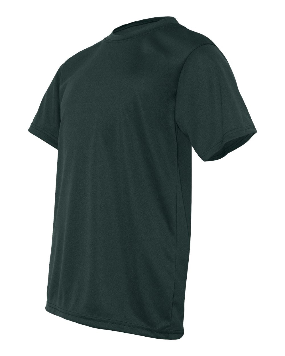 Youth Performance T-Shirt - Side - B85685542 - Forest