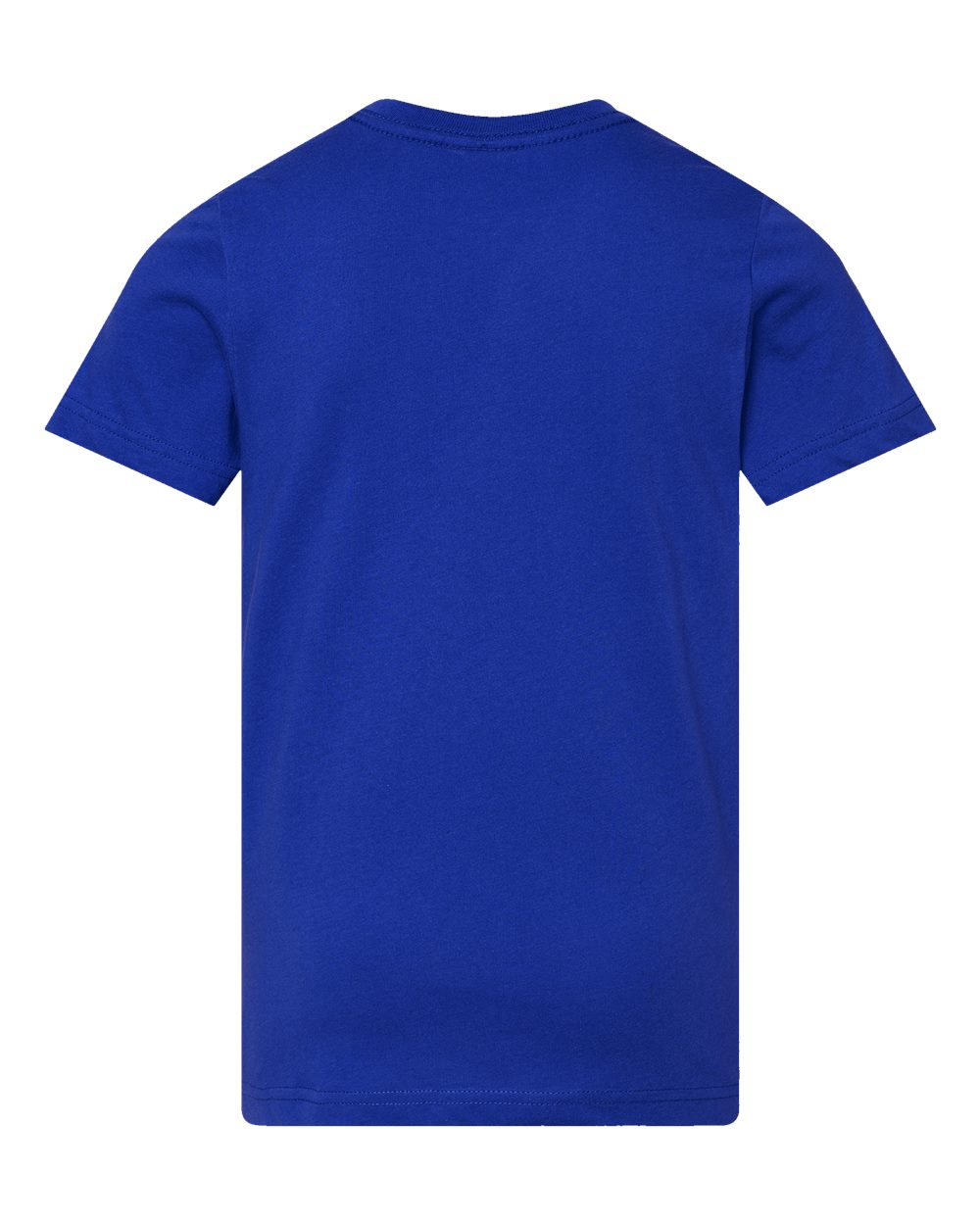 Youth Fine Jersey Tee - Back - B38038752 - Royal