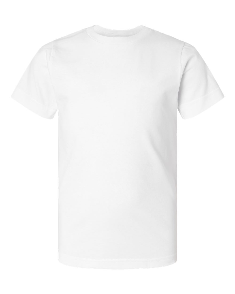 Youth Fine Jersey Tee - Front - B38038002 - White