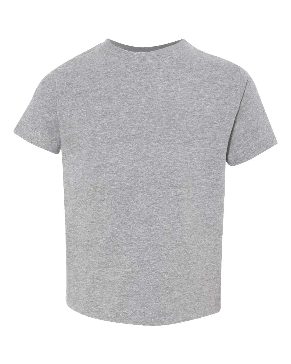 Toddler Fine Jersey Tee - Front - B31838583 - Heather