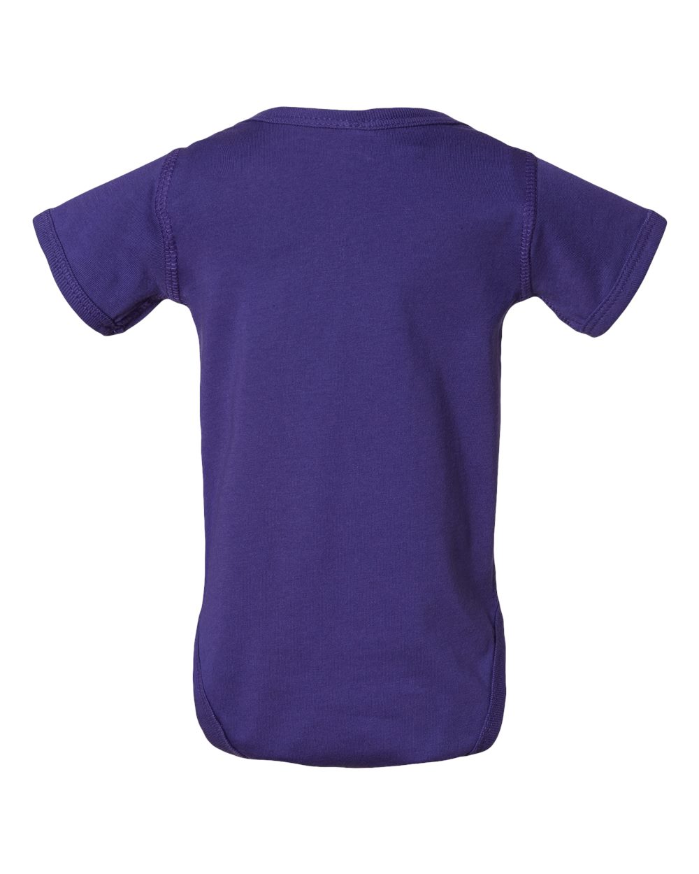Infant Fine Jersey Bodysuit - Back - B33438671 - Purple