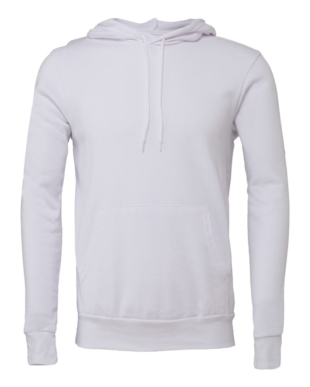Sponge Fleece Hoodie - Front - B86306002 - White