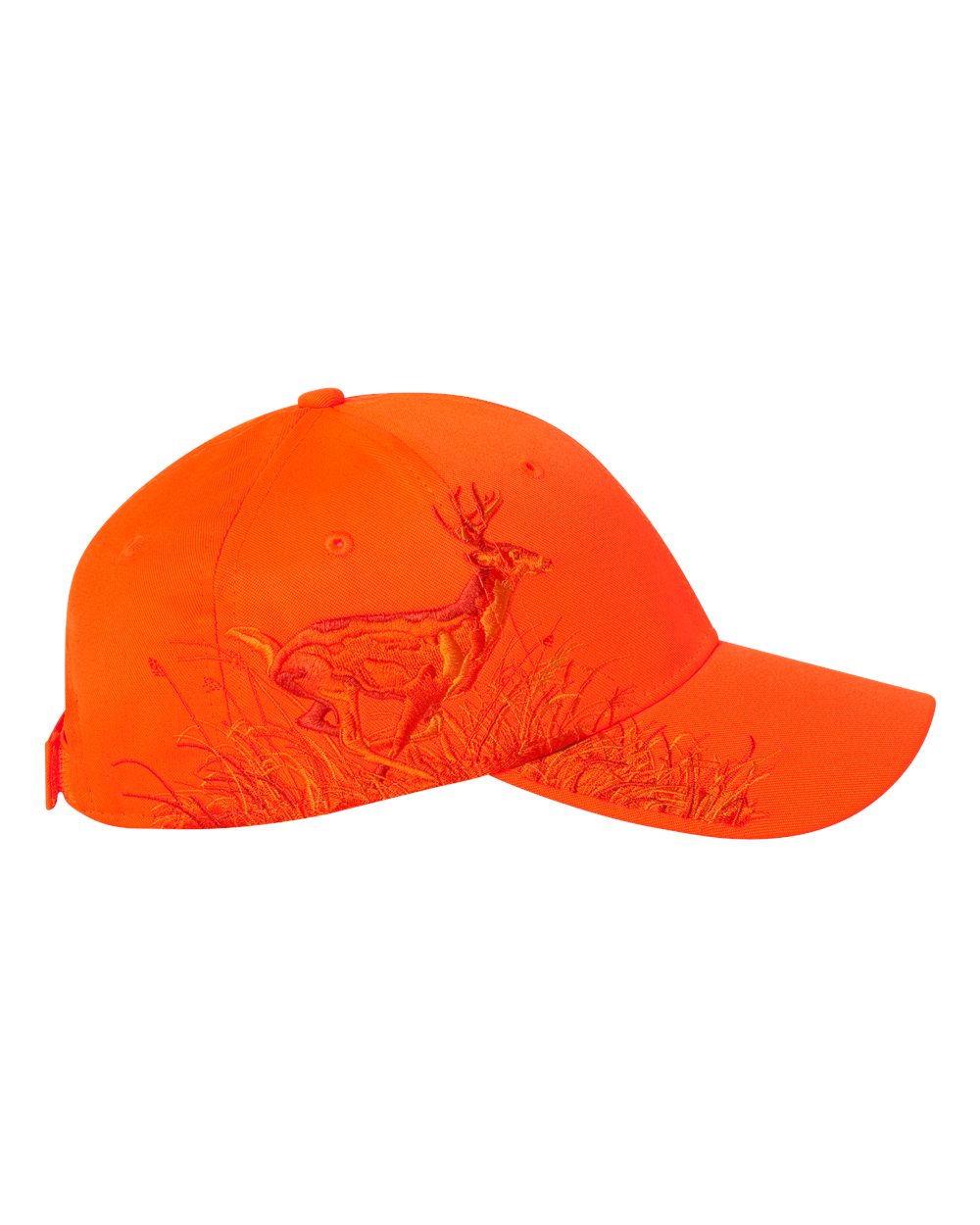 Running Buck Cap - Side - B36595660 - Blaze Orange - Buck