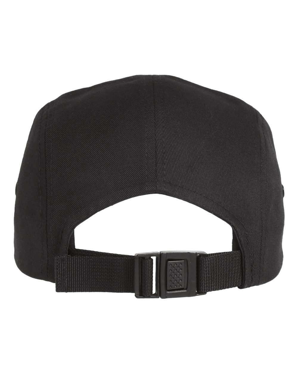 Classic Jockey Flat Bill Cap - Back - B74595500 - Black