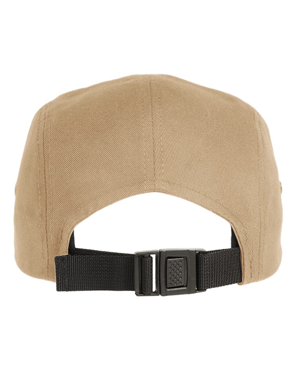 Classic Jockey Flat Bill Cap - Back - B74595770 - Khaki
