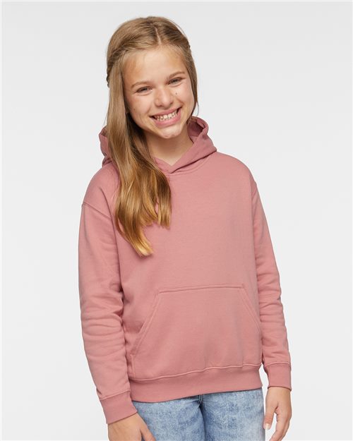 Youth Fleece Hoodie Sweatshirt - styleImage