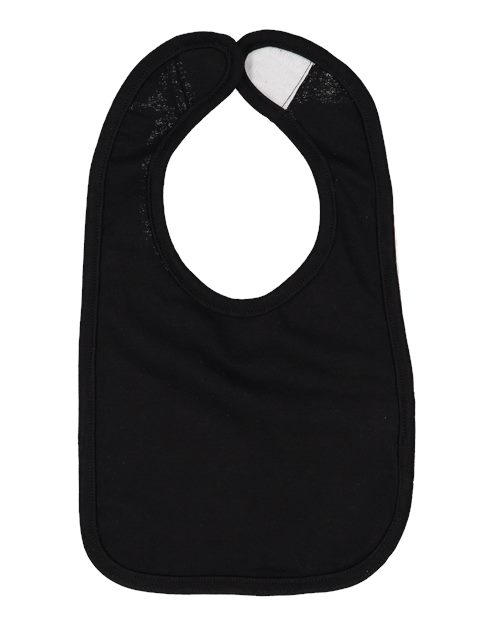Infant Premium Jersey Bib - Front - B36938500 - Black