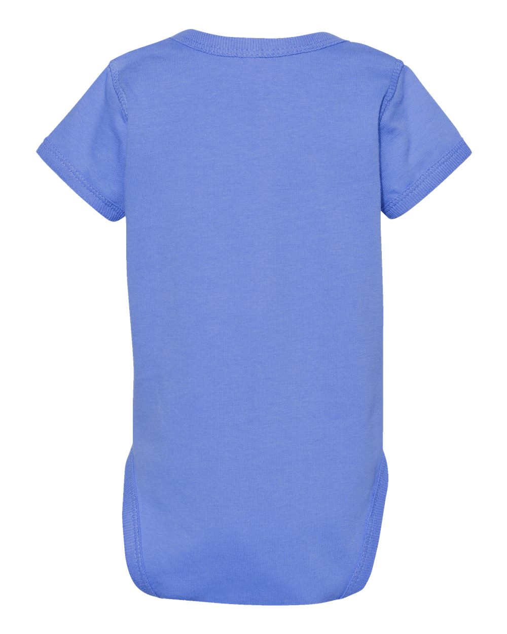 Infant Fine Jersey Bodysuit - Back - B33438261 - Carolina Blue