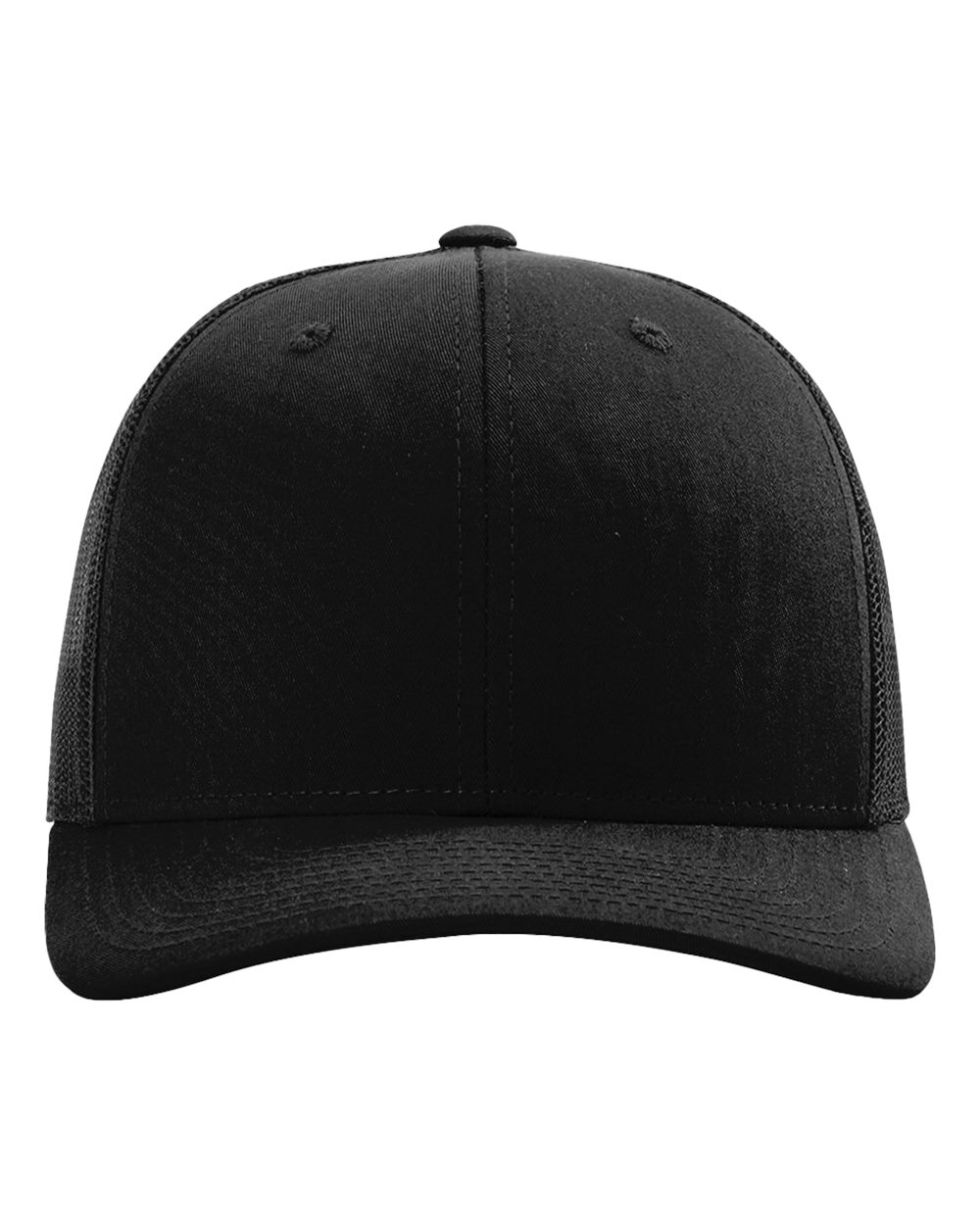 Snapback Trucker Cap - Front - B18095500 - Black