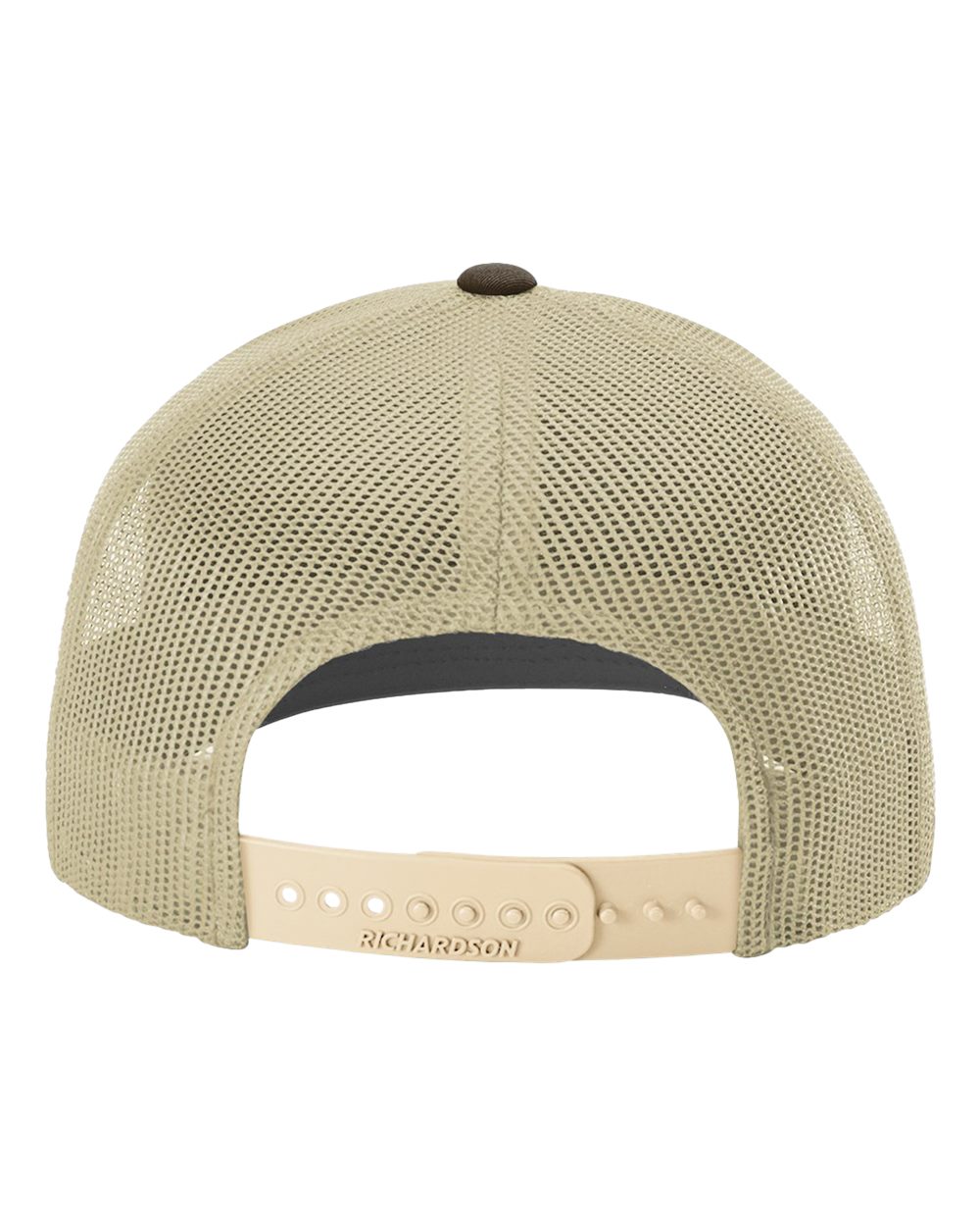Snapback Trucker Cap - Back - B18095550 - Brown/ Khaki