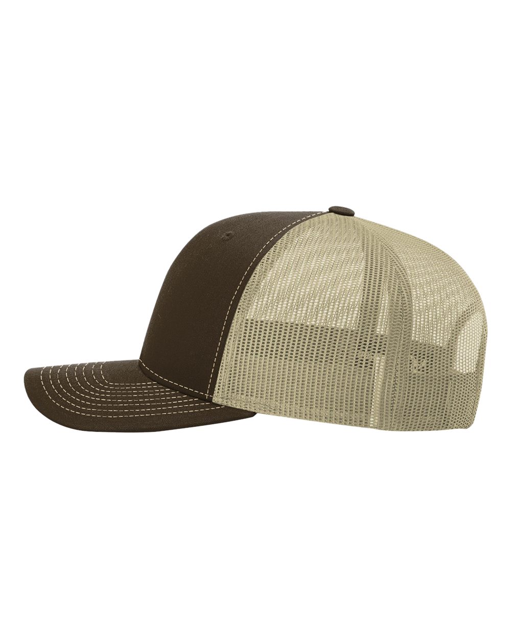 Snapback Trucker Cap - DirectSide - B18095550 - Brown/ Khaki