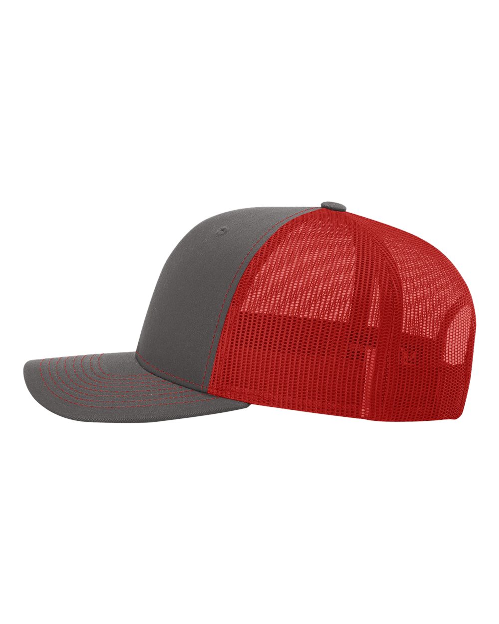 Snapback Trucker Cap - DirectSide - B18095140 - Charcoal/ Red