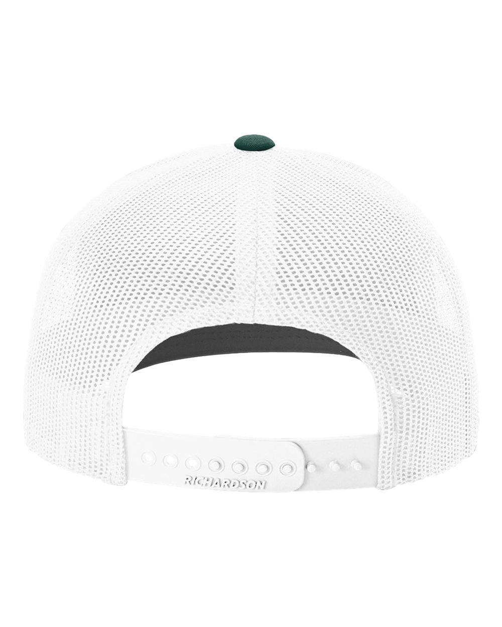 Snapback Trucker Cap - Back - B18095560 - Dark Green/ White