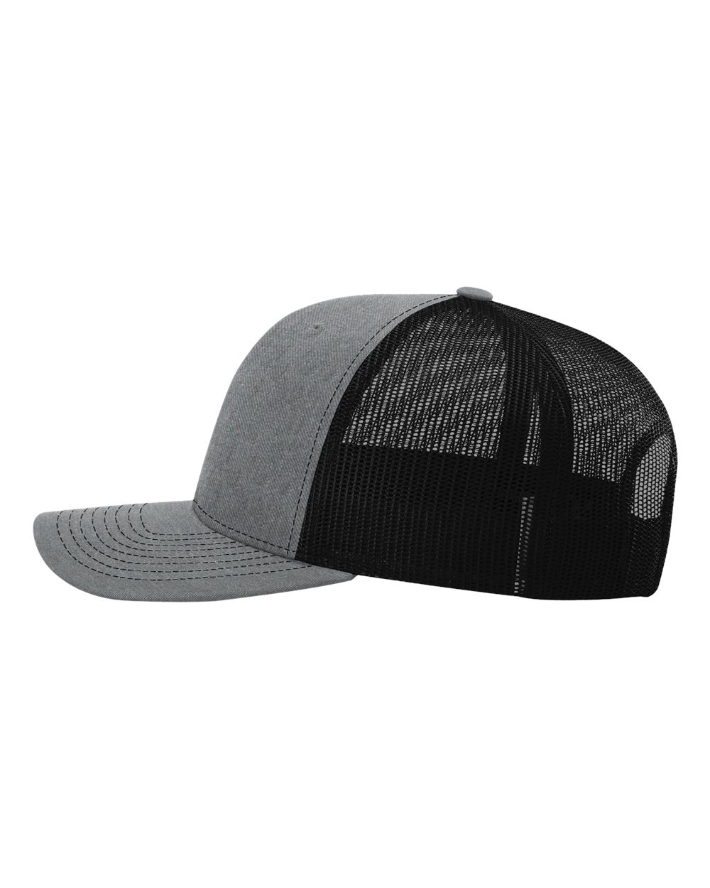Snapback Trucker Cap - DirectSide - B18095510 - Heather Grey/ Black