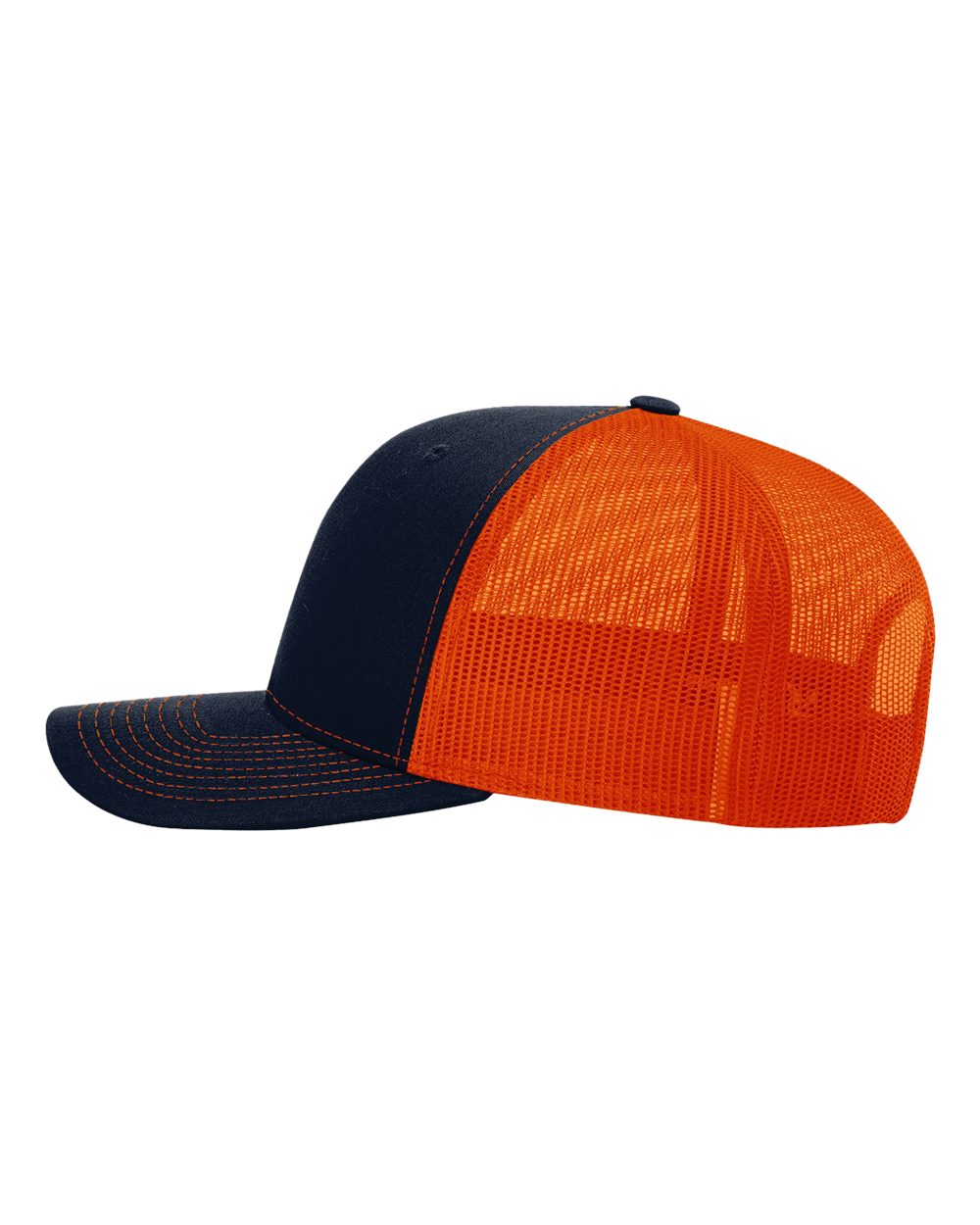 Snapback Trucker Cap - DirectSide - B18095660 - Navy/ Orange