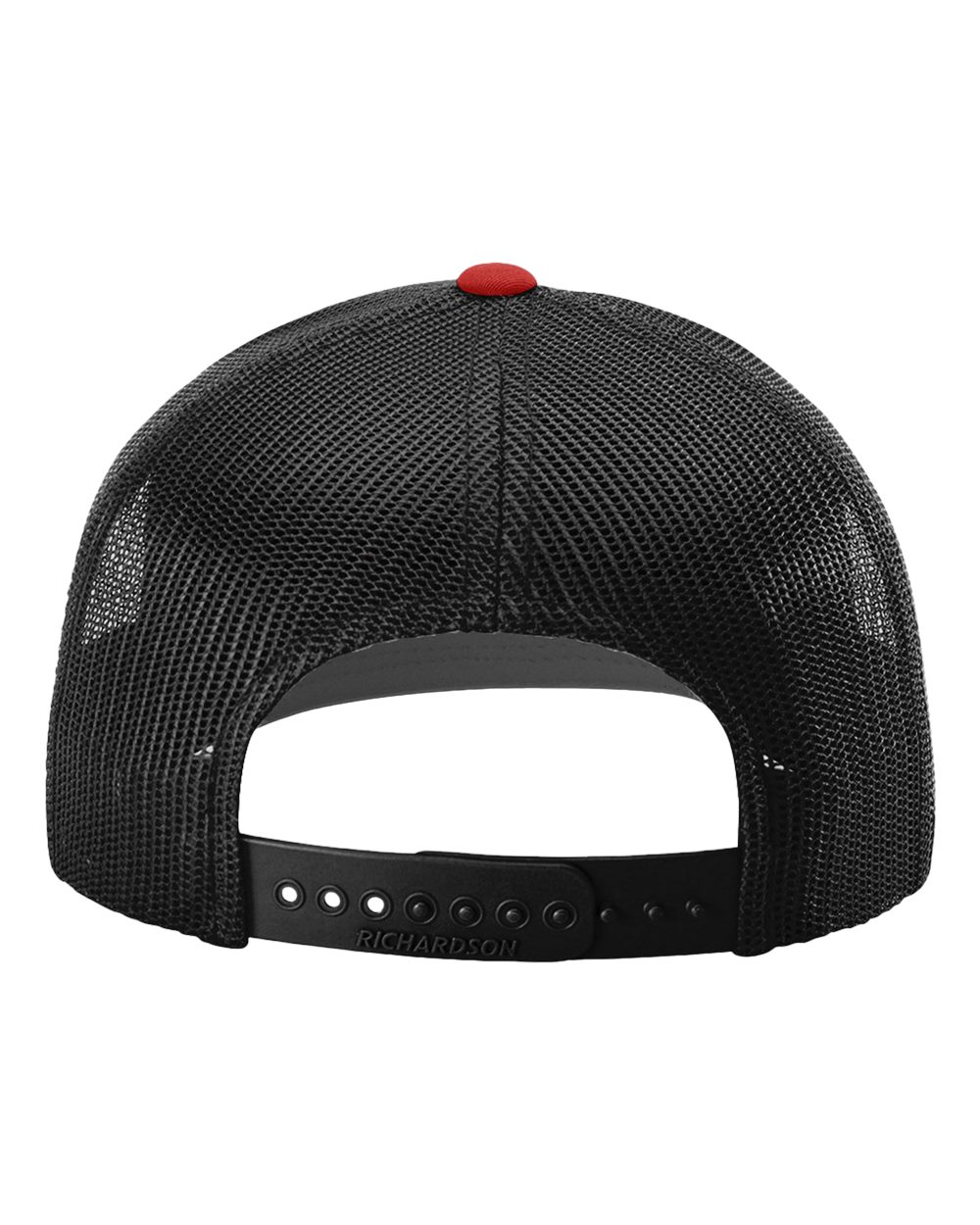 Snapback Trucker Cap - Back - B18095170 - Red/ Black