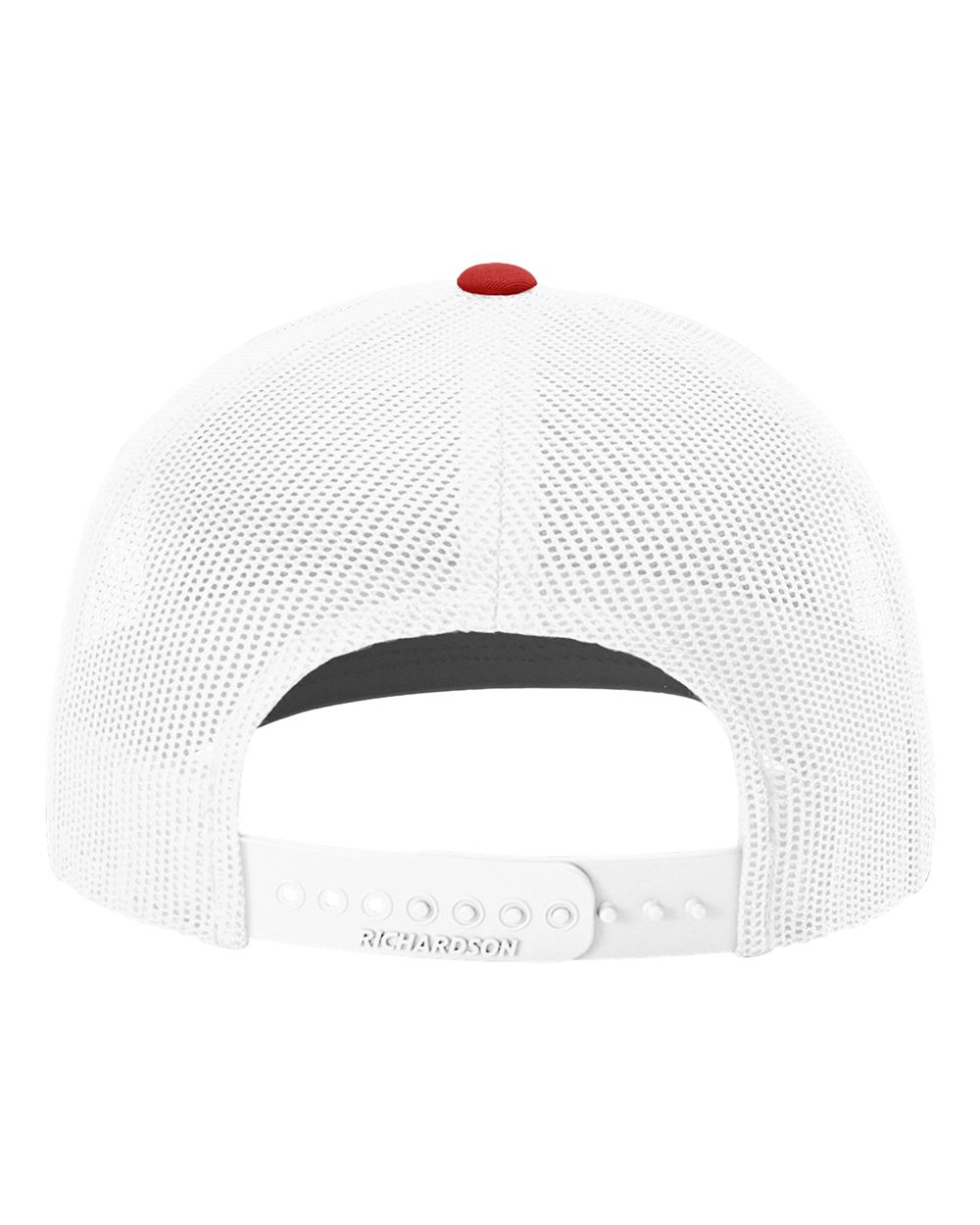 Snapback Trucker Cap - Back - B18095700 - Red/ White
