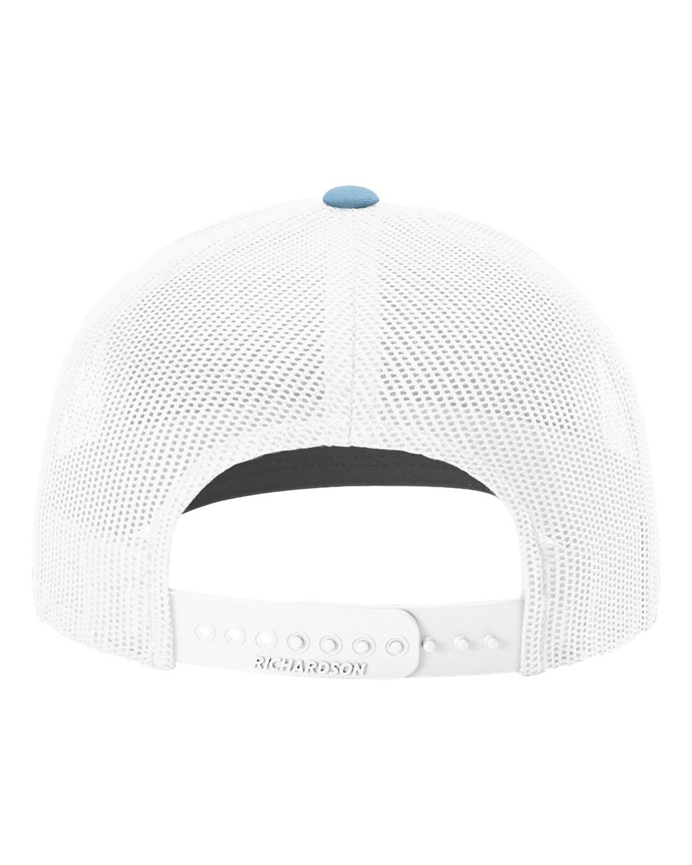 Snapback Trucker Cap - Back - B18095250 - Columbia Blue/ White