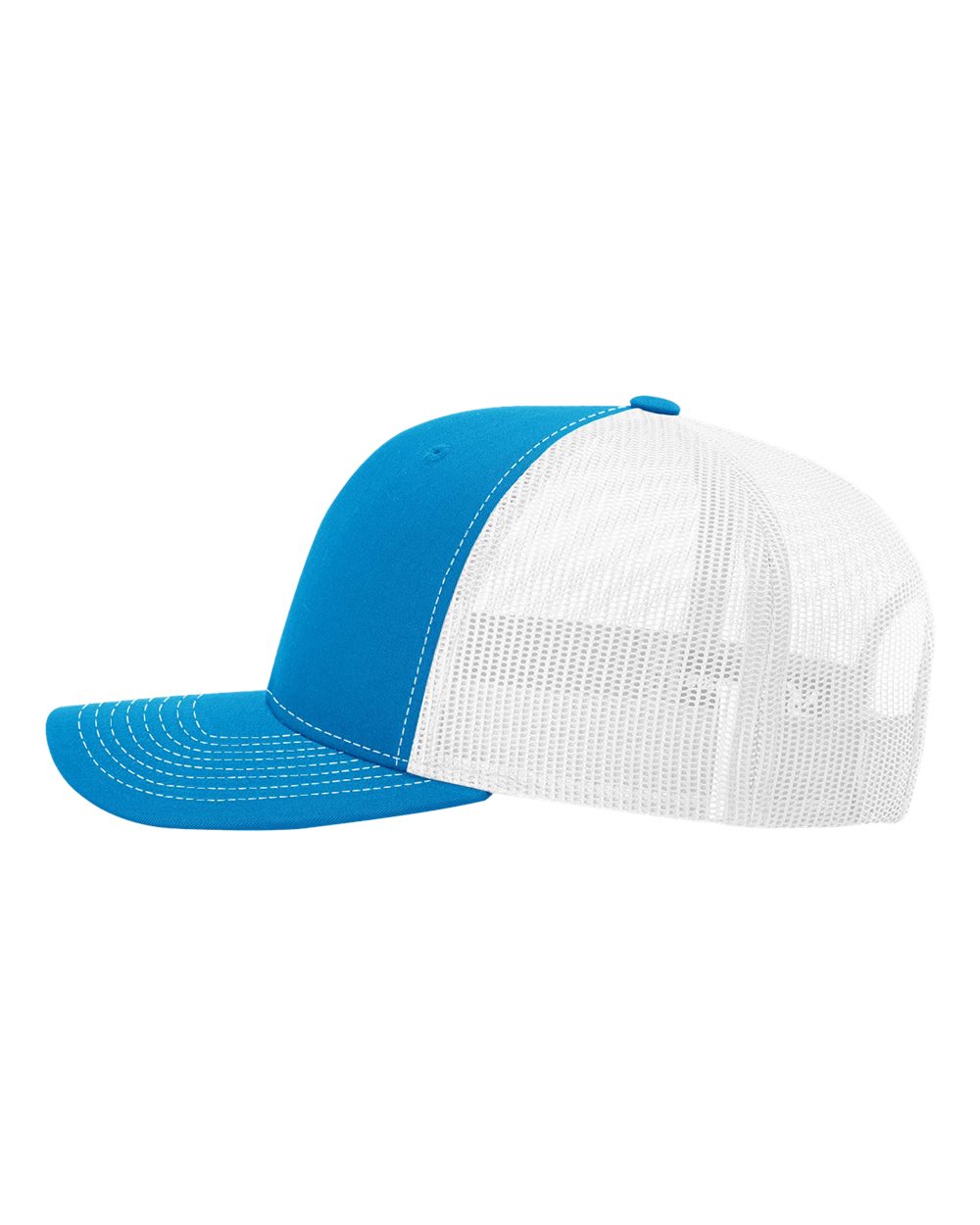 Snapback Trucker Cap - DirectSide - B18095200 - Cyan/ White