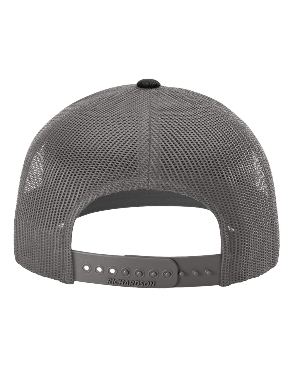 Snapback Trucker Cap - Back - B18095210 - Grey/ Charcoal/ Black