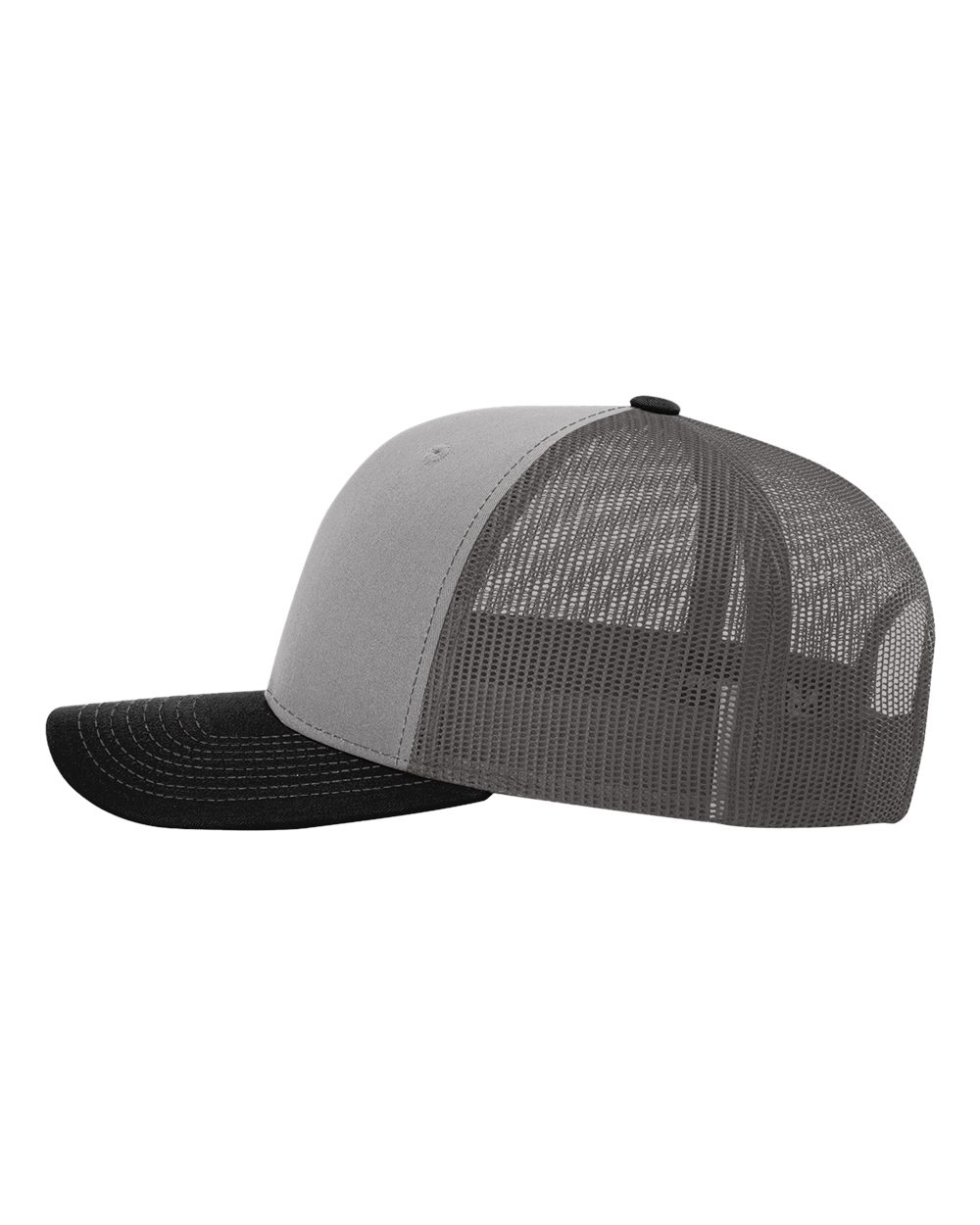 Snapback Trucker Cap - DirectSide - B18095210 - Grey/ Charcoal/ Black