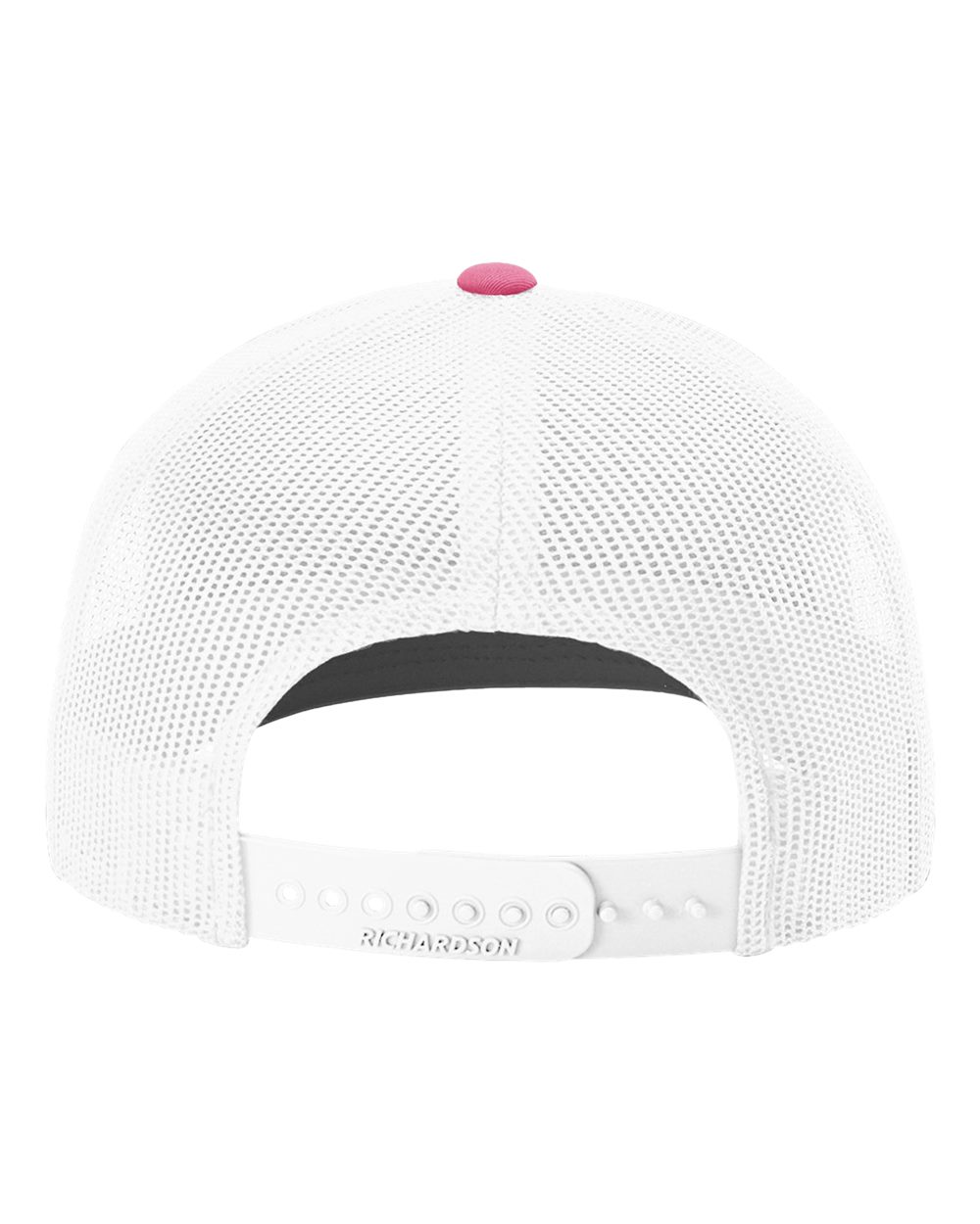 Snapback Trucker Cap - Back - B18095310 - Hot Pink/ White