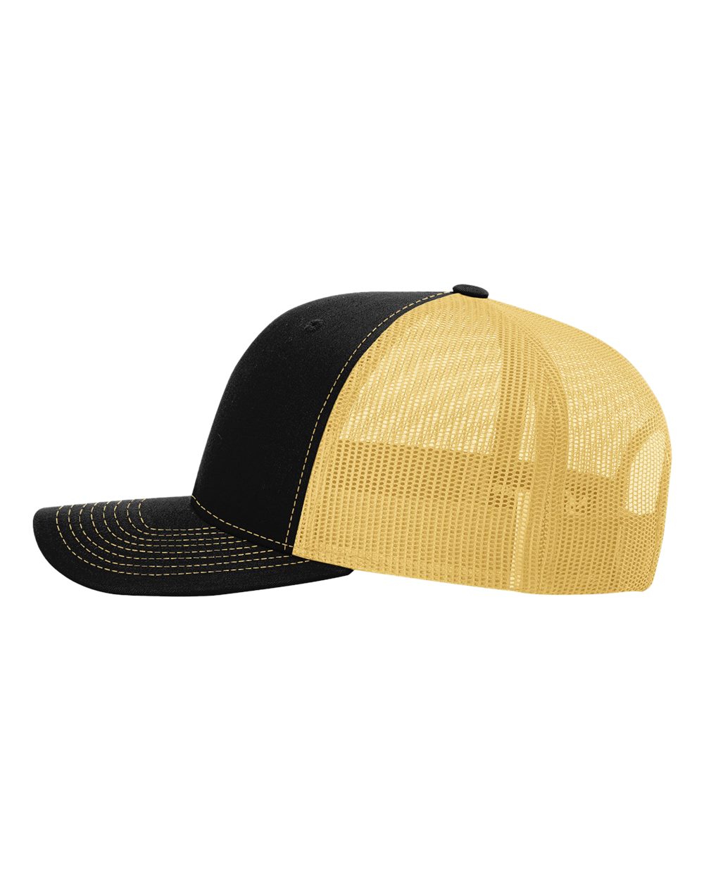 Snapback Trucker Cap - DirectSide - B18095290 - Black/ Vegas Gold